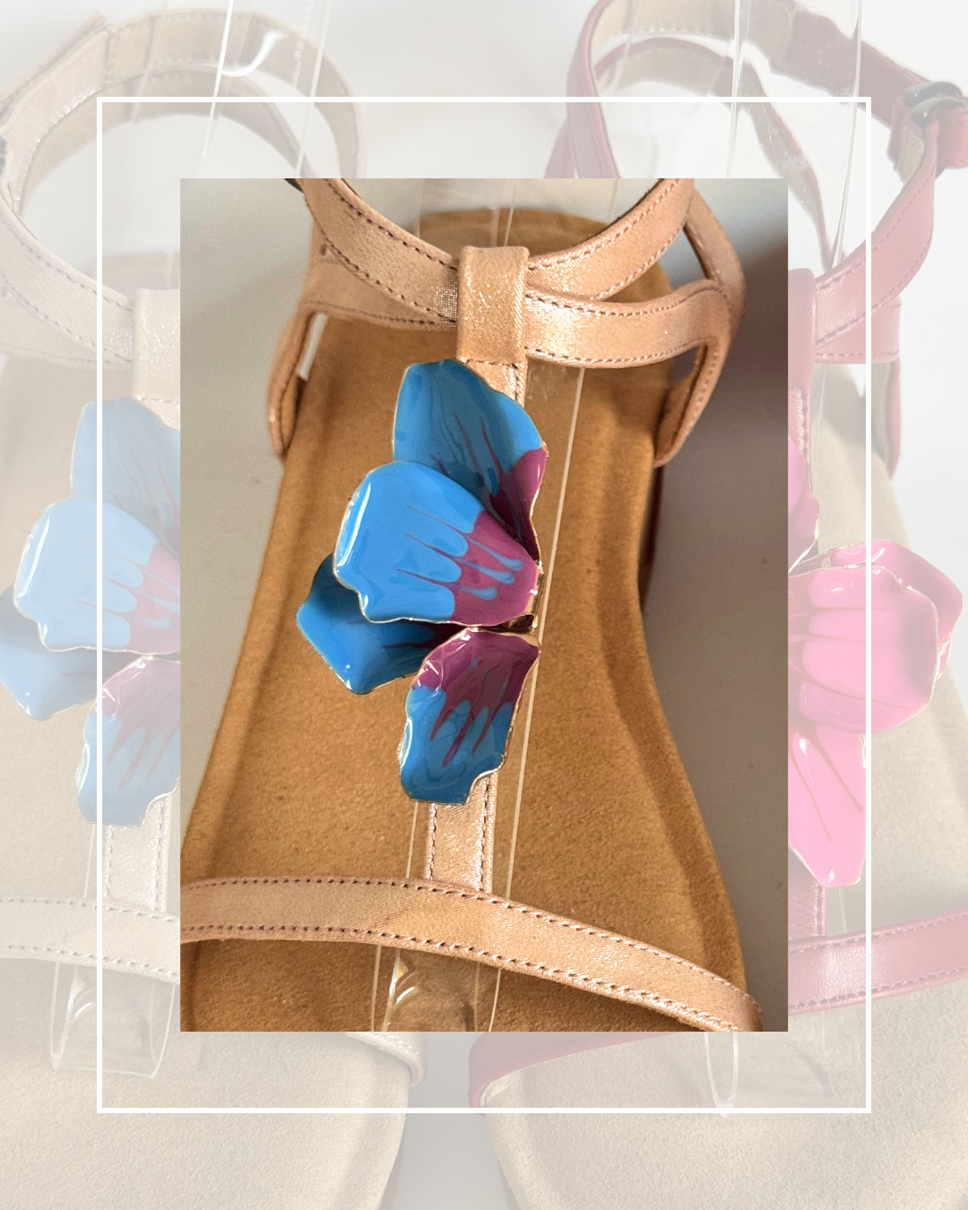 Clip On Metal Half Folded Flowers 5 Colours - More Coming Soon