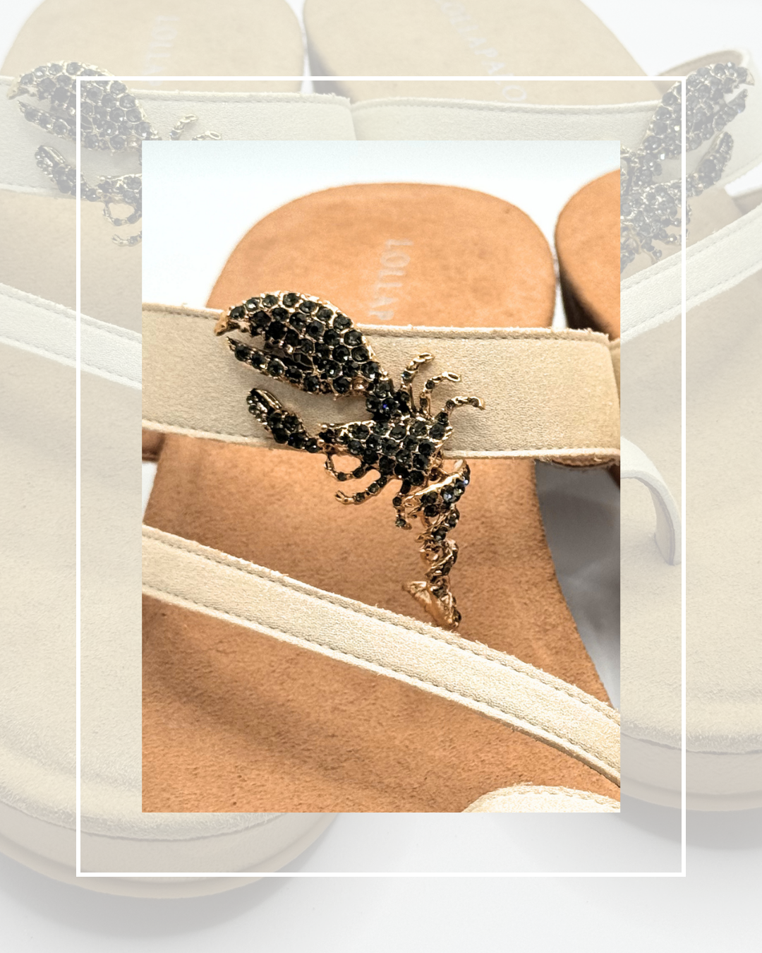 Clip On Black and Gold Metal Lobsters