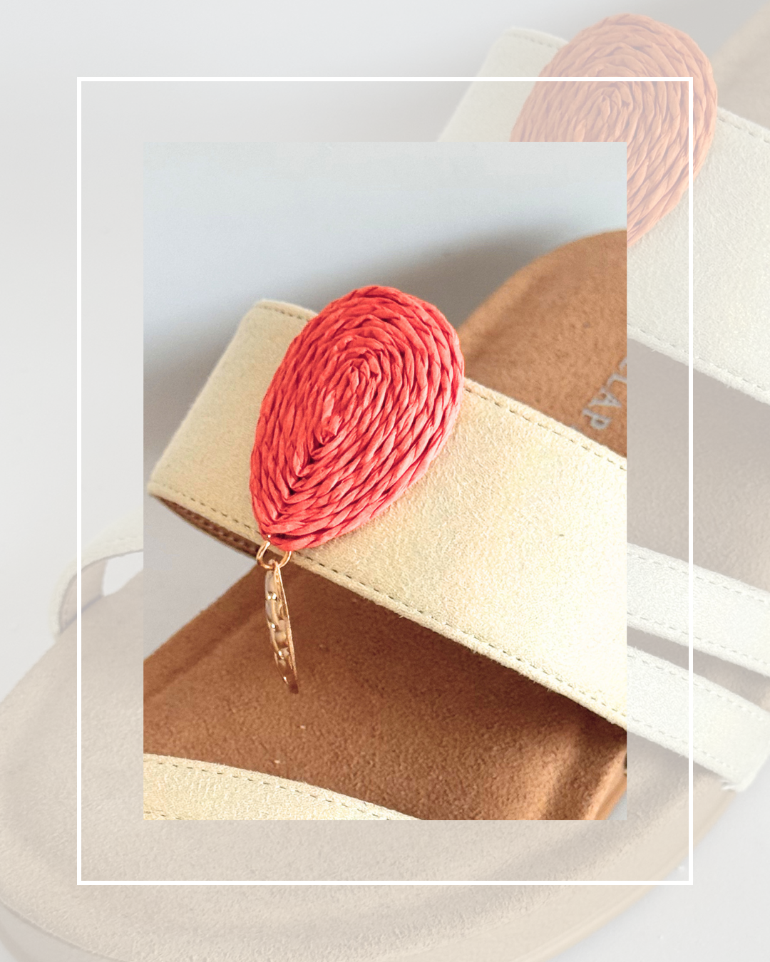 Clip On Raindrops Paper and Gold in 4 Colours