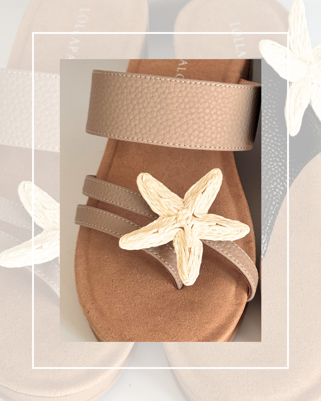 Clip on Paper Metal Starfish 3 Colours