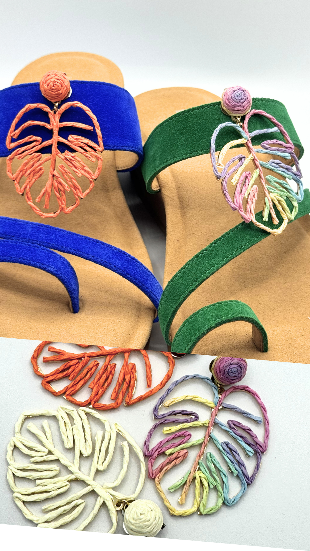 Clip On Paper Outline of a Leaf Golf Trim in 3 Colours