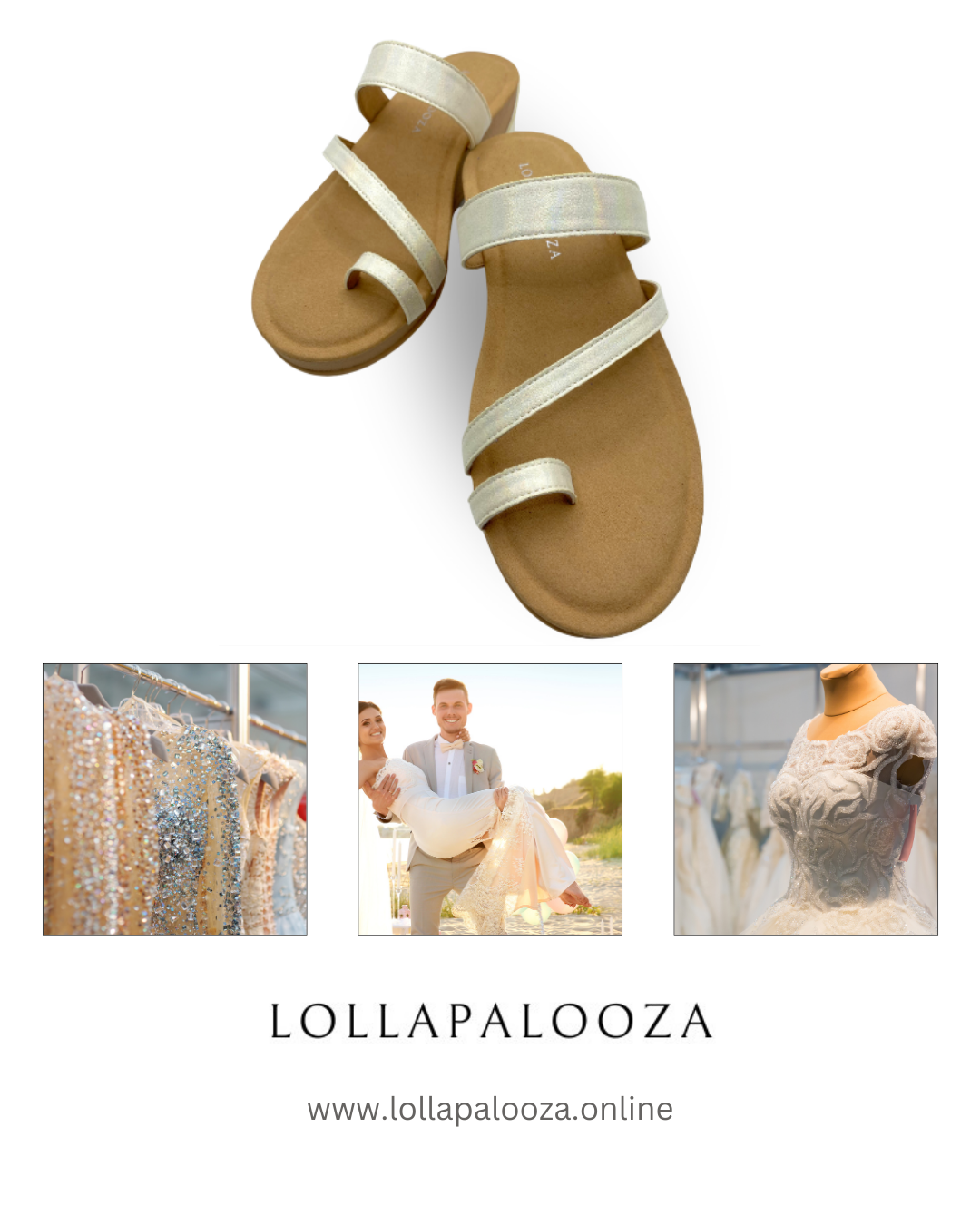 Wedding Shoes Cream Wedges