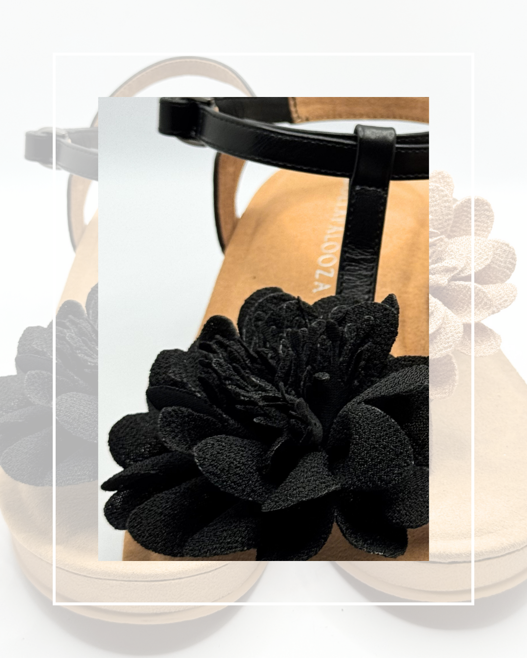 Clip On Large Material Flowers 3 Colours