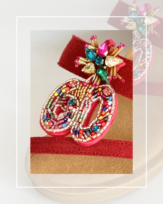 Clip On Beaded Big 60th Birthday Celebration