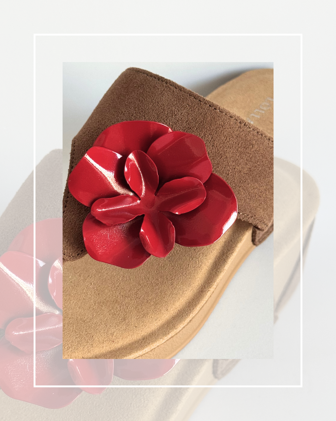 Clip on Metal Layered Frangipani 5 Colours