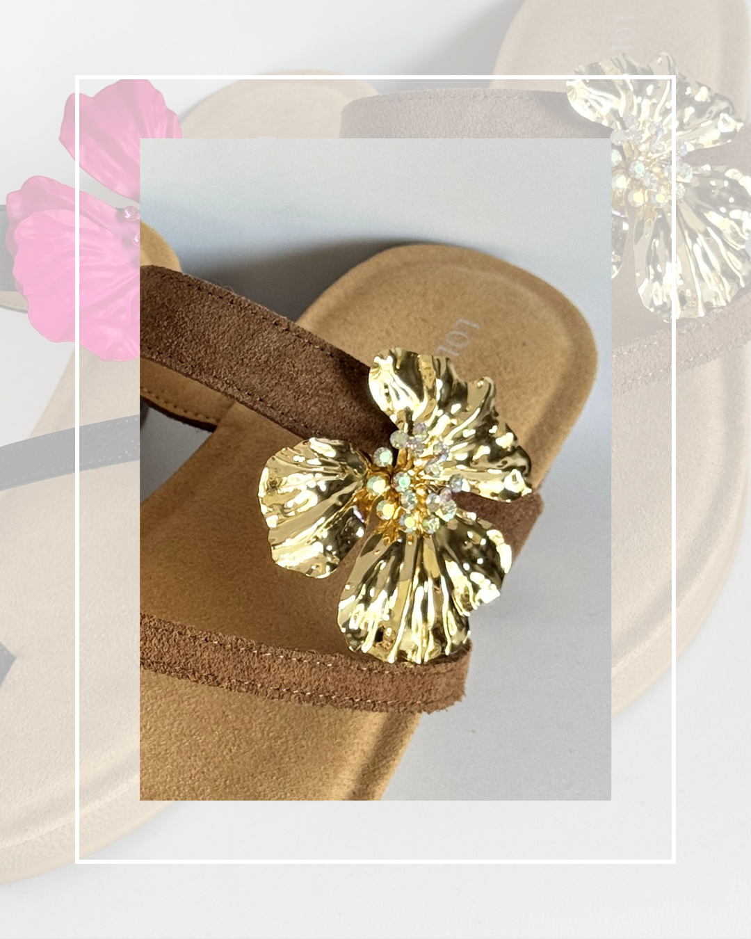 Clip On Metal Hibiscus Flowers 3 Colours
