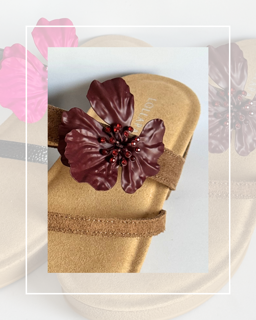 Clip On Metal Hibiscus Flowers 3 Colours