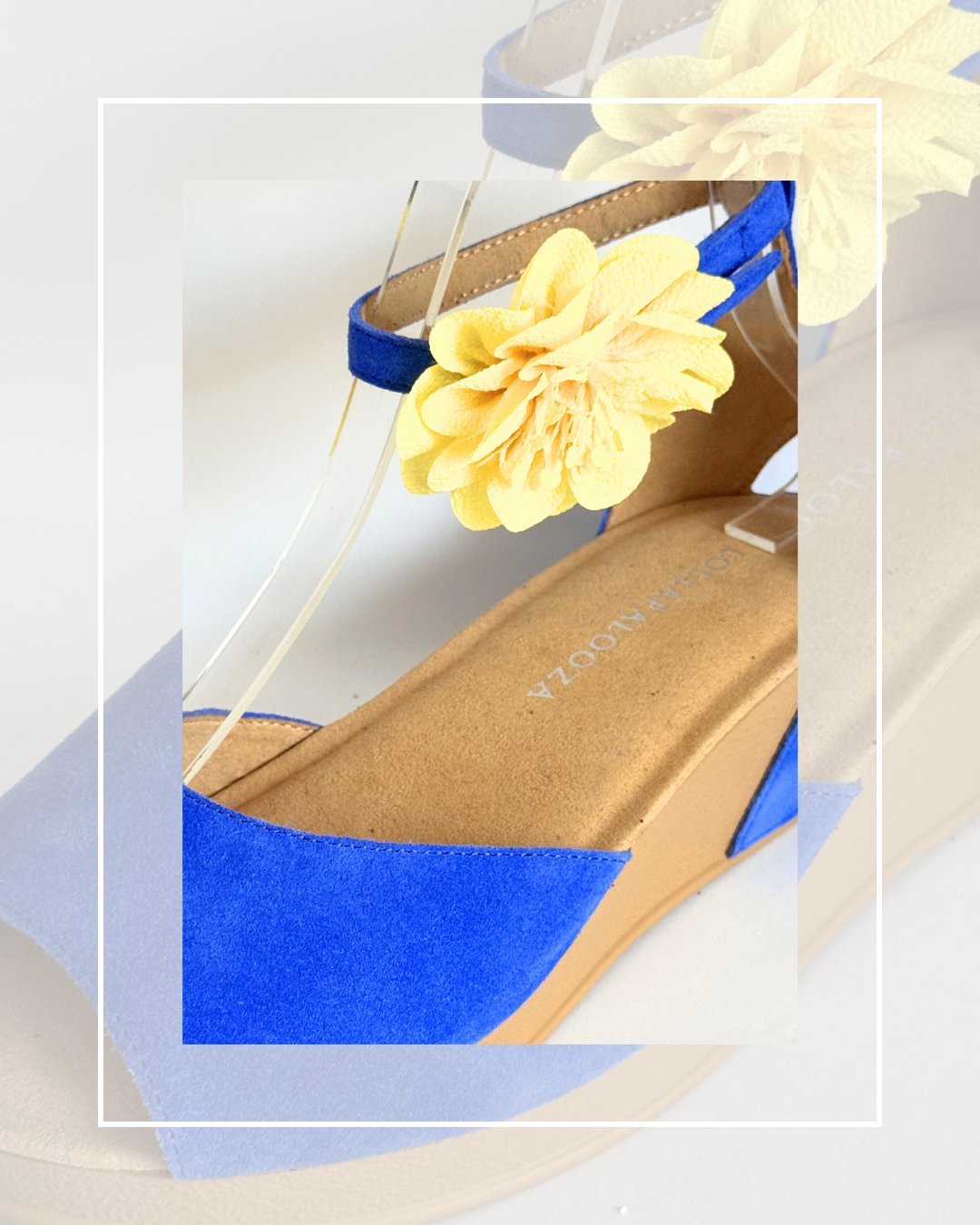 Clip On Medium Yellow Material Flower