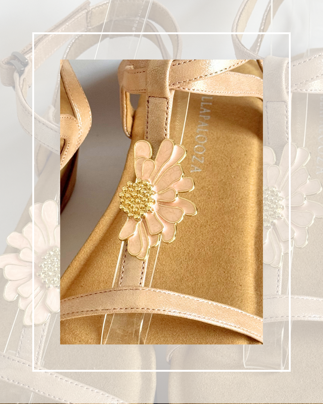 Clip On Half Metal Daisies 3 Colours