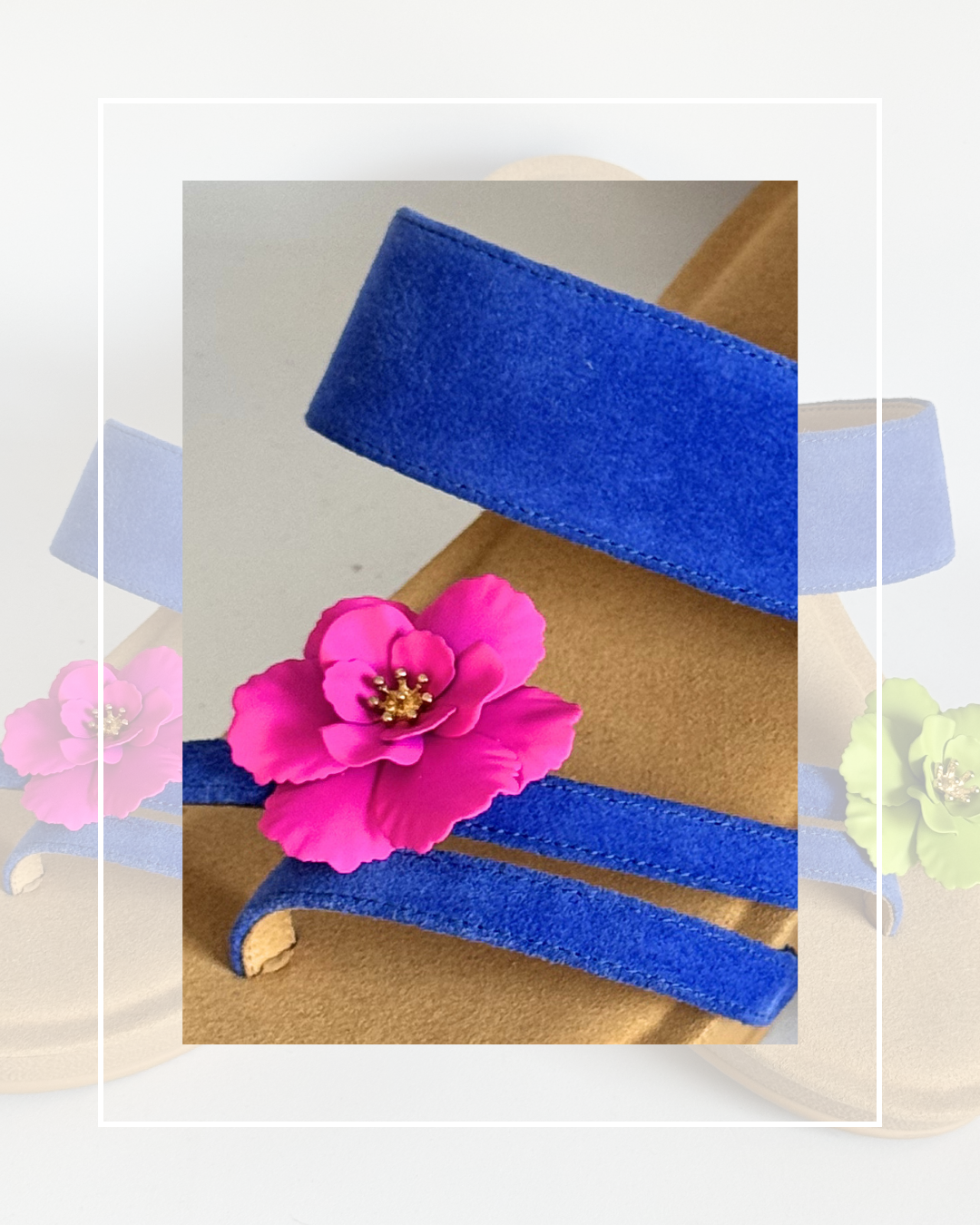 Clip on Mini Metal Camelia 3 Colours