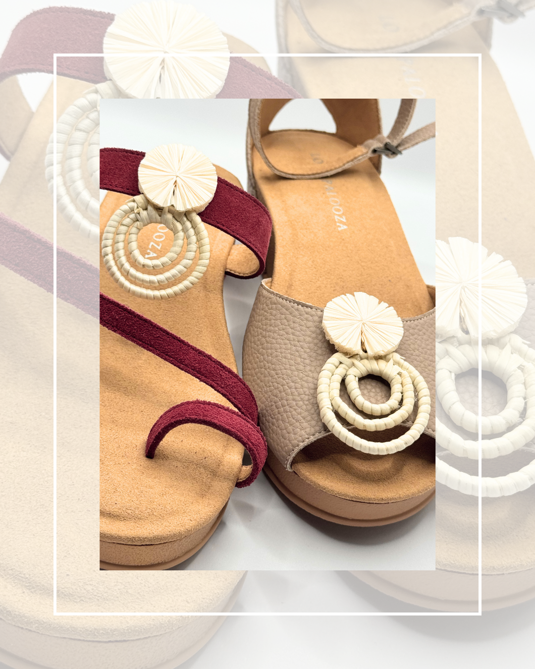 Clip On Cream Paper Circles