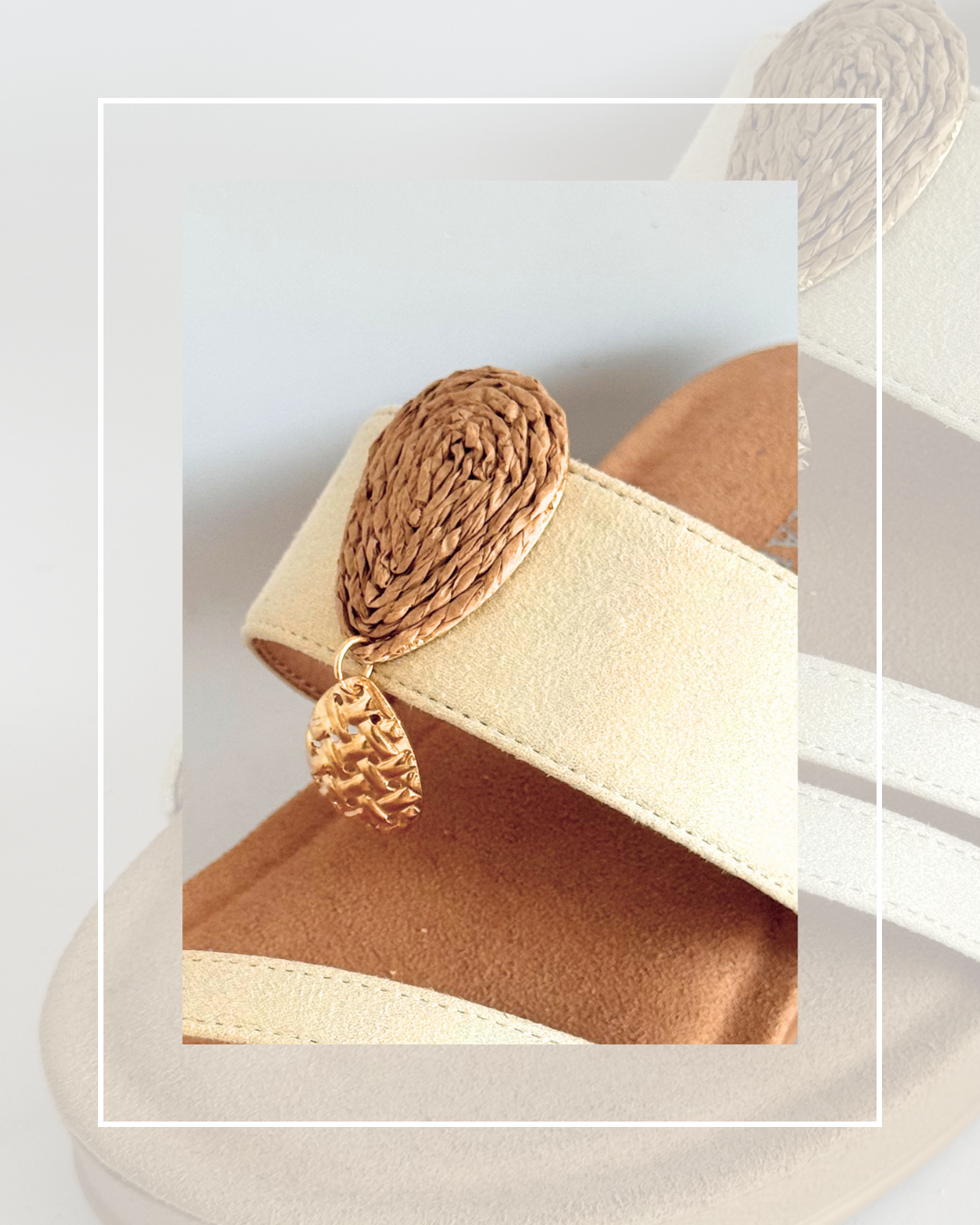 Clip On Raindrops Paper and Gold in 4 Colours