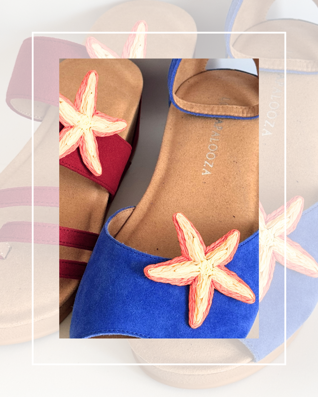 Clip on Paper Metal Starfish 3 Colours