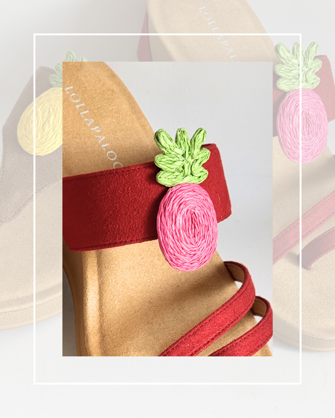 Clip On Paper Pineapples 3 colours
