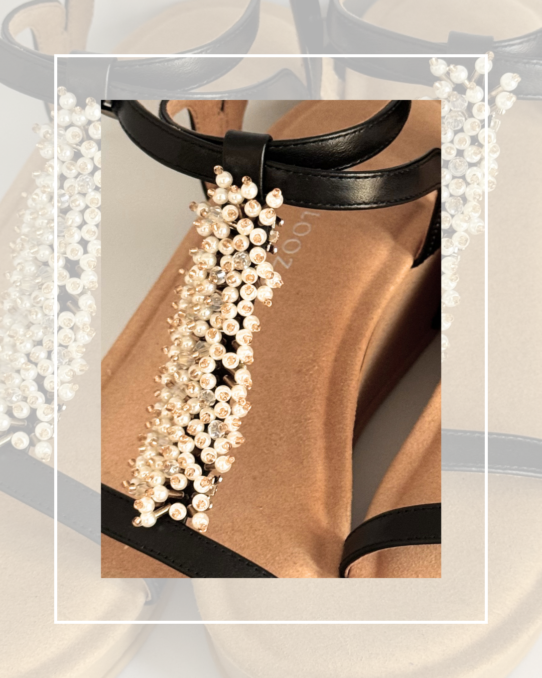 Clip On Long Beaded Strips 2 Colours