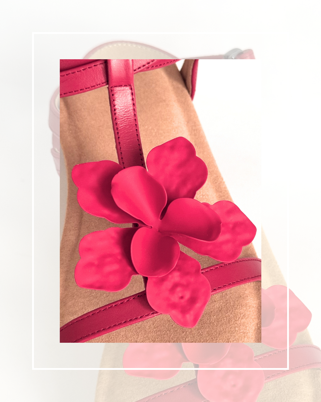Clip On Metal Scalloped Frangipani 4 Colours