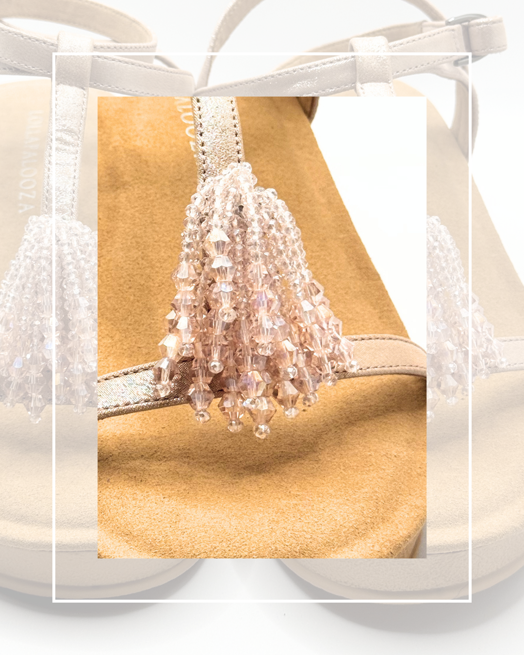 Clip On Beaded Tassels 3 Colours