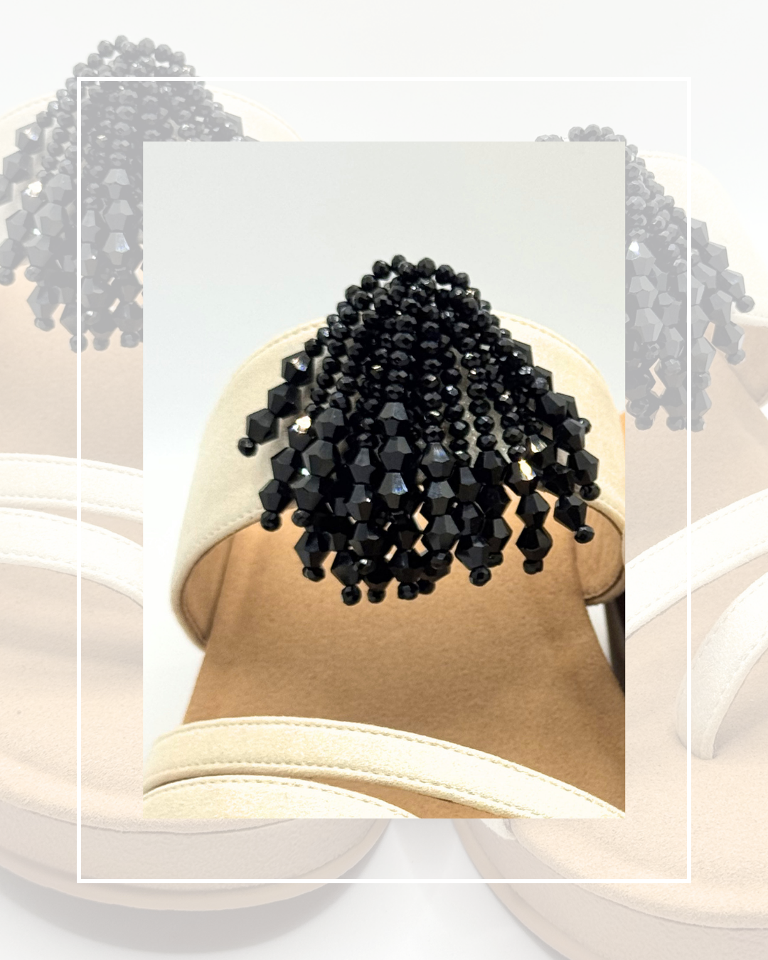 Clip On Beaded Tassels 3 Colours