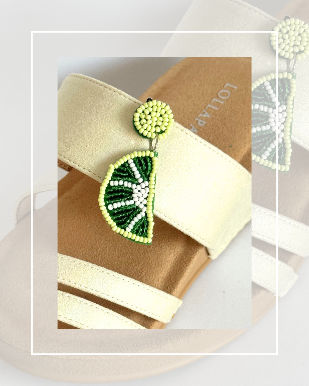 Clip On Beaded Limes