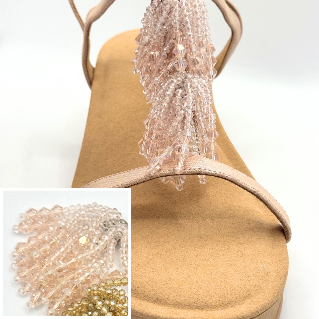 Clip On Tassle Beads 3 Colours