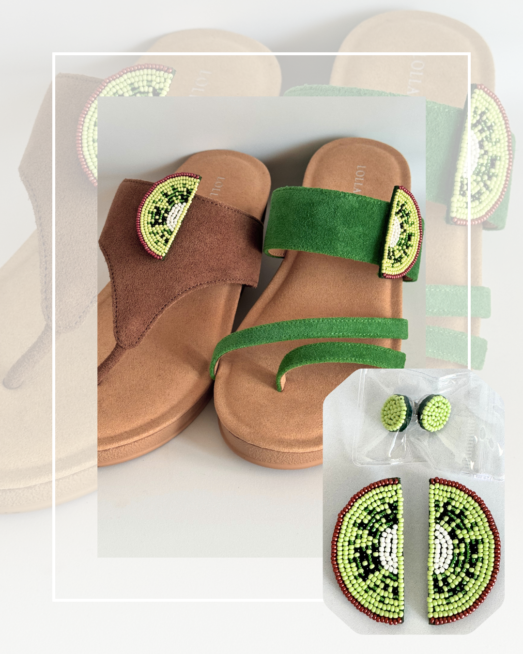 Clip on Kiwi Fruit Halves