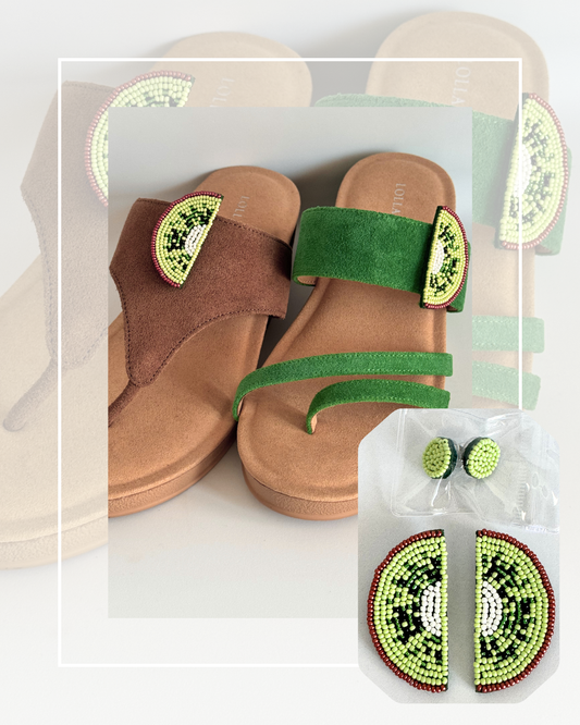 Clip on Kiwi Fruit Halves