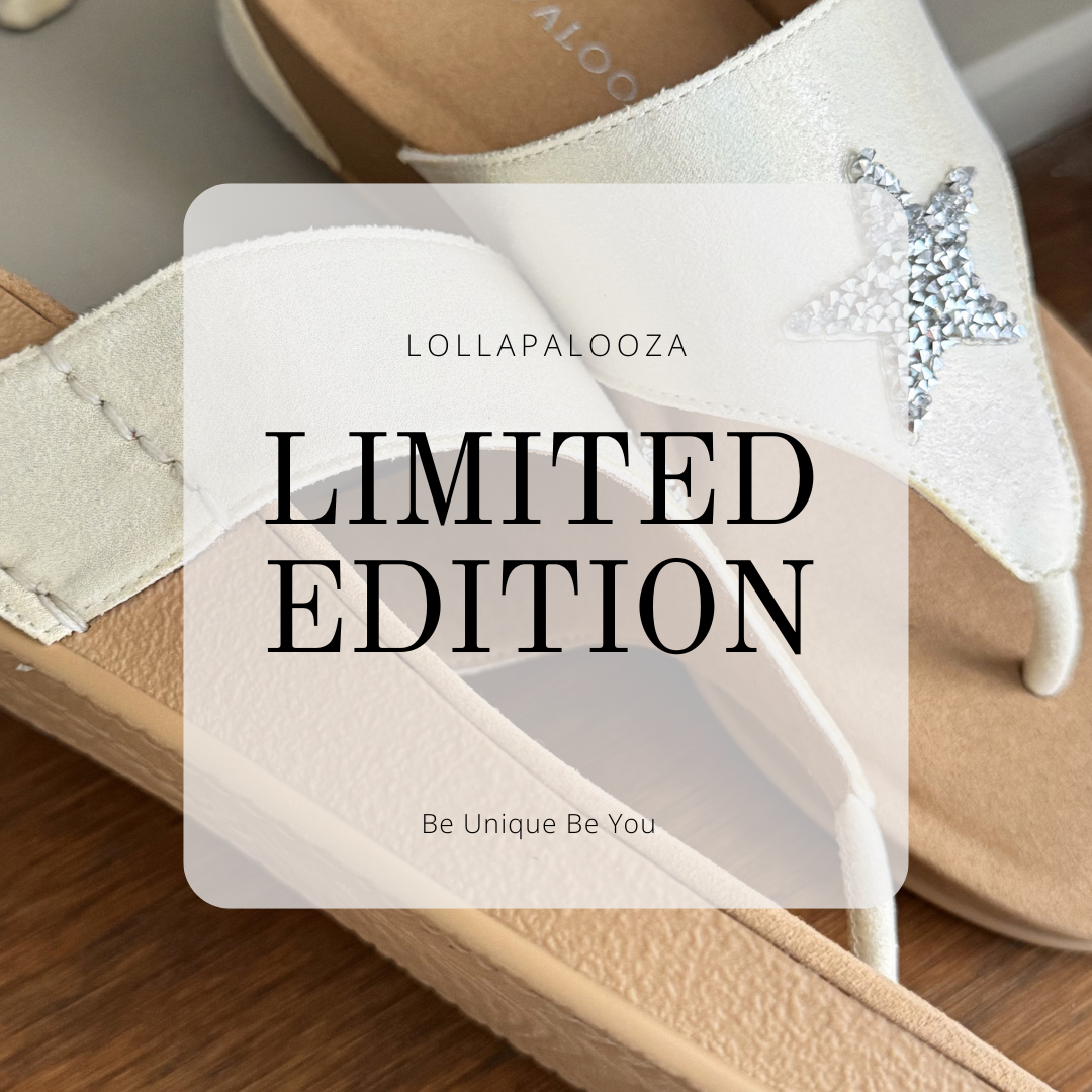 Aruba Cream Shimmer Micro Suede Thong Wedge