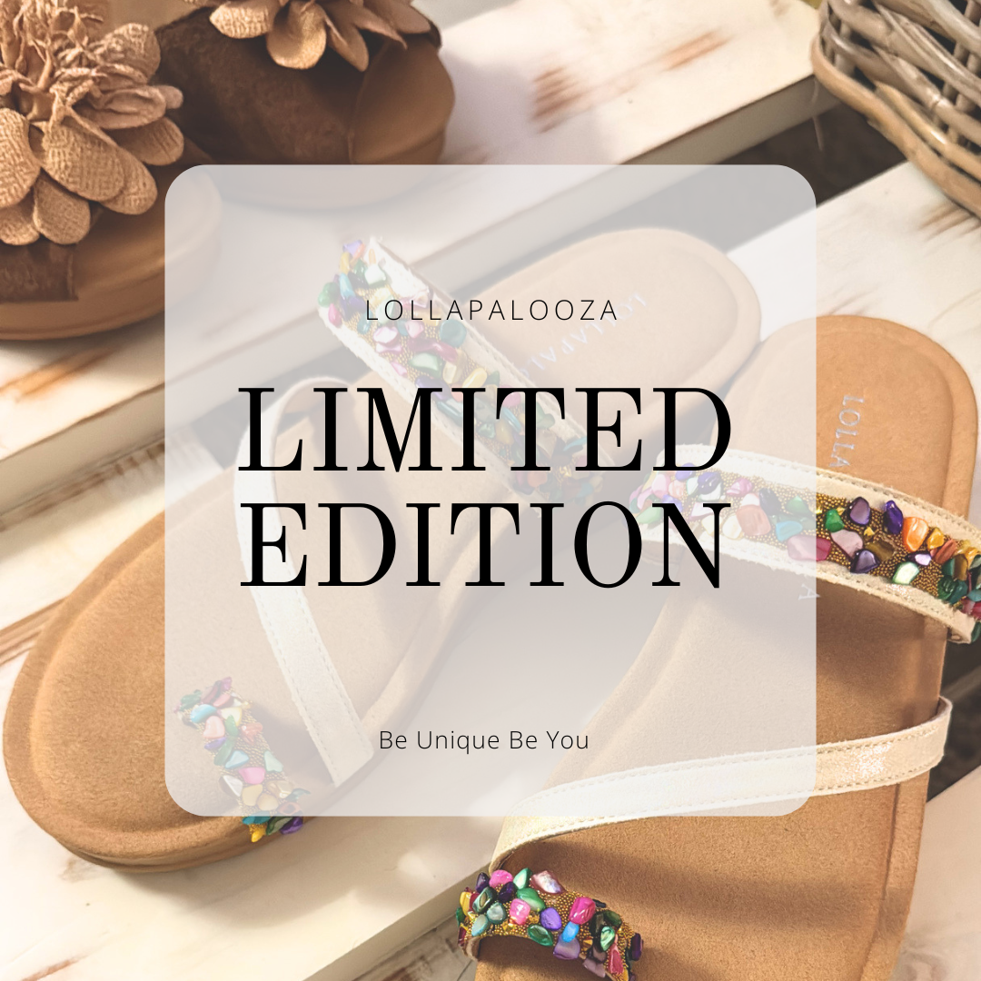 Dubai Cream Shimmer Micro Suede Toe Ring Wedge