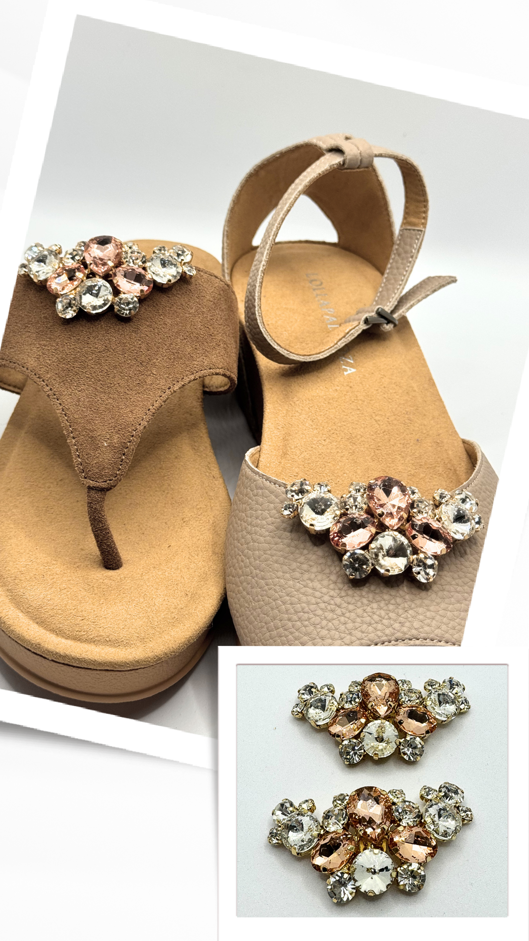 Clip On Gem Arrangements